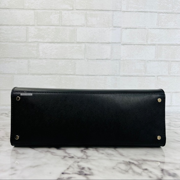 Kate Spade Staci Large Black Satchel Crossbody - Picture 7 of 11